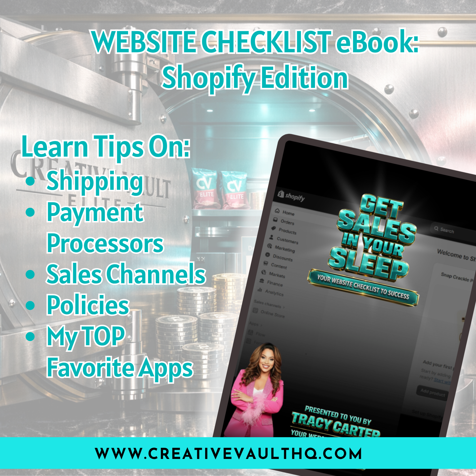 Sales In Your Sleep:  Your Website Checklist To Success