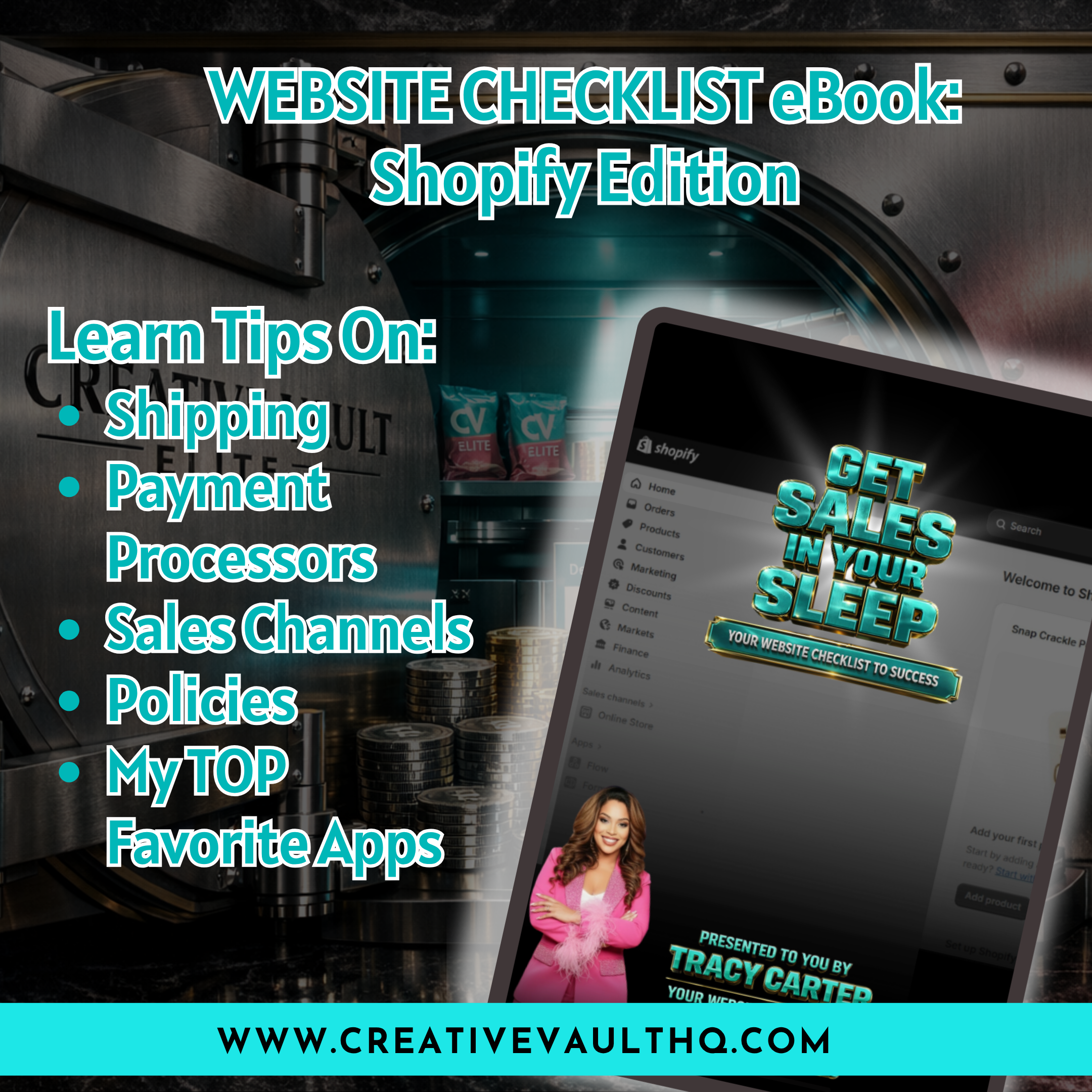 Sales In Your Sleep:  Your Website Checklist To Success