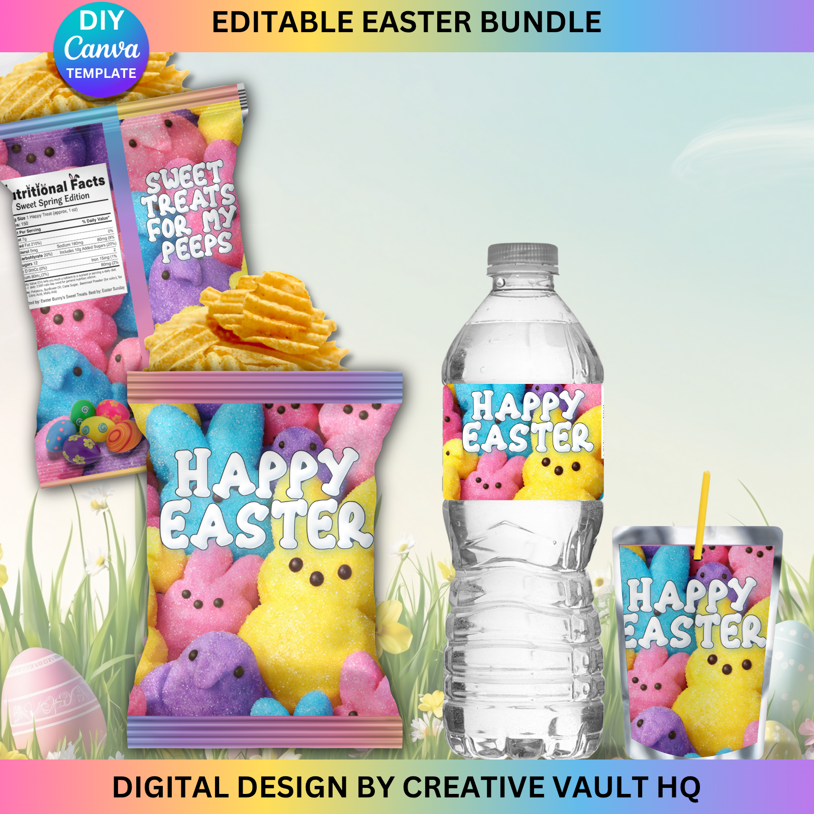 Easter Peeps Party Favor Bundle